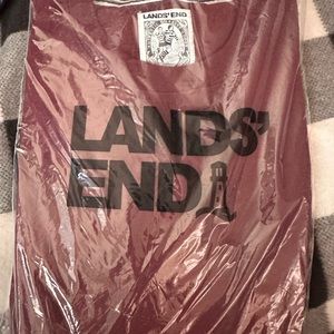 Lands End Long Sleeve Rugby crew T-shirt.